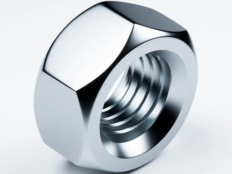 Paslanmaz Çelik Hex Somun