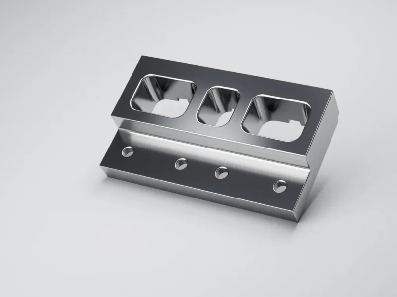 Üç Kesici Bıçak Tutucu Bloğu