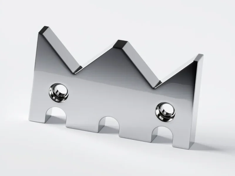 Geri Dönüşüm Bıçakları İçin Kesici Parça – Paslanmaz Çelik