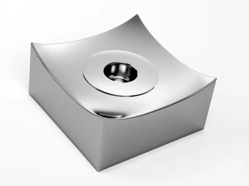 Merkezi Delikli Kesici Uç Parçası - Paslanmaz Çelik