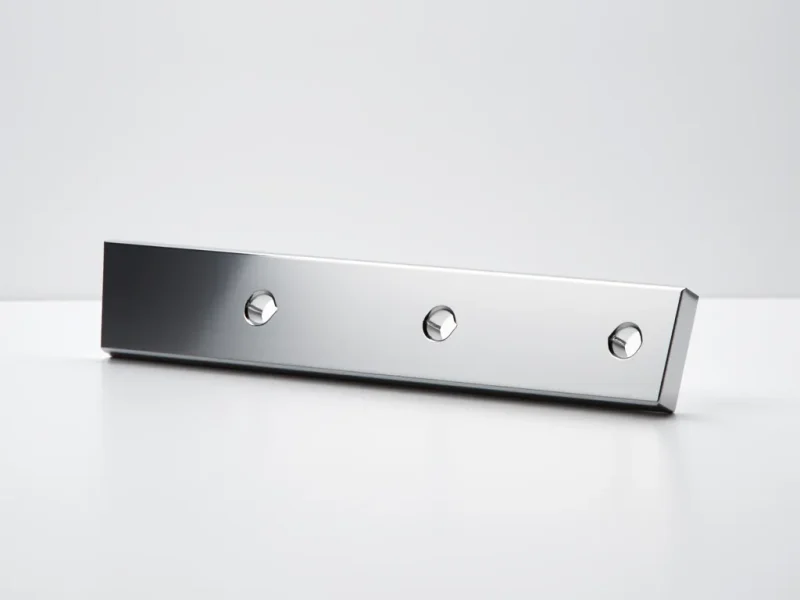 Üç Delikli Paslanmaz Çelik Montaj Plakası