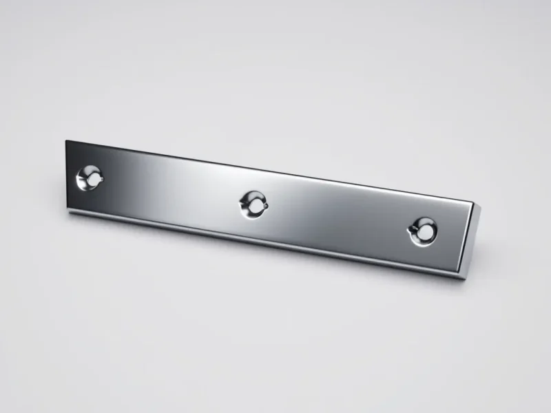 Üç Delikli Montaj Civata Plakası