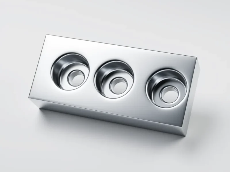 Geri Dönüşüm Bıçakları İçin Üçlü Kesici Blok